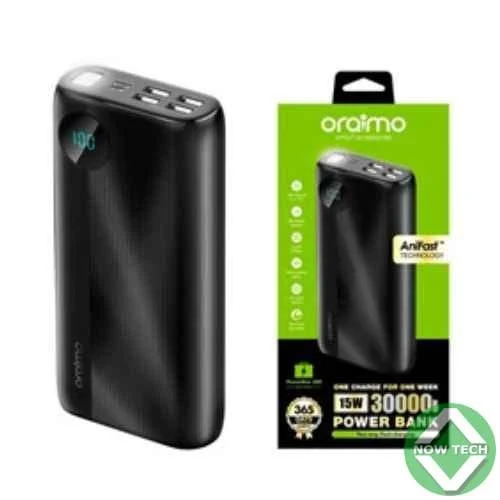Power Bank Oraimo 30 000 mAh - 15W AniFast
