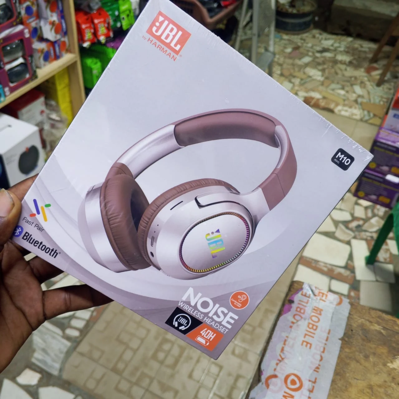 Casque Audio Sans Fil JBL M10 Bluetooth - Autonomie 40H