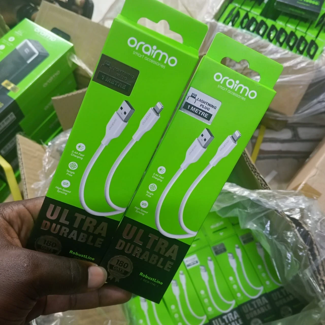 Câble Lightning Oraimo RobustLine 1m