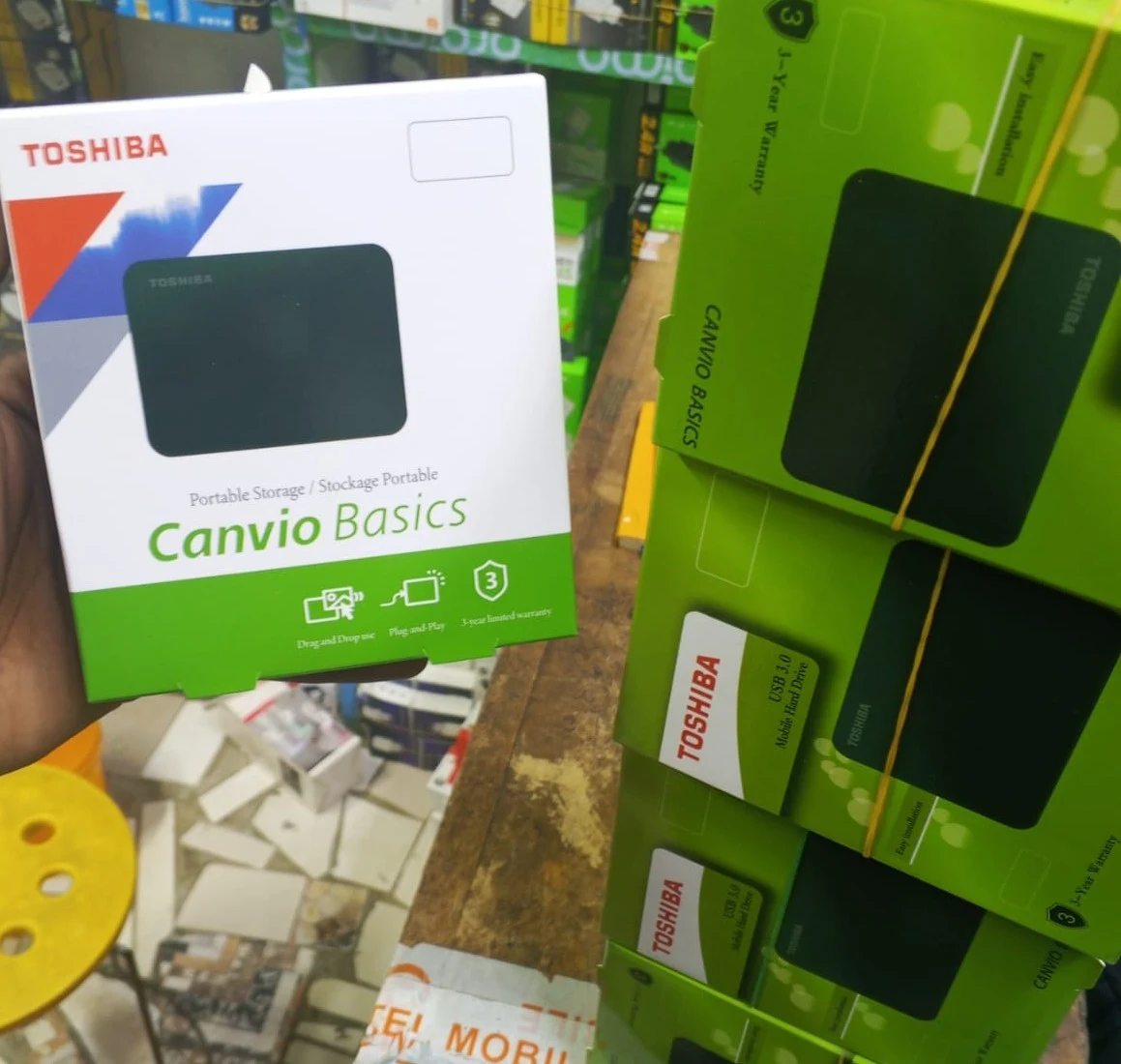 Disque Dur Externe Toshiba Canvio Basics 3.0