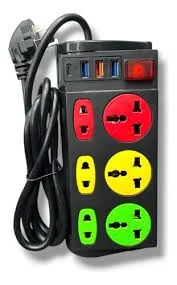 Rallonge multiprise universelle avec ports USB